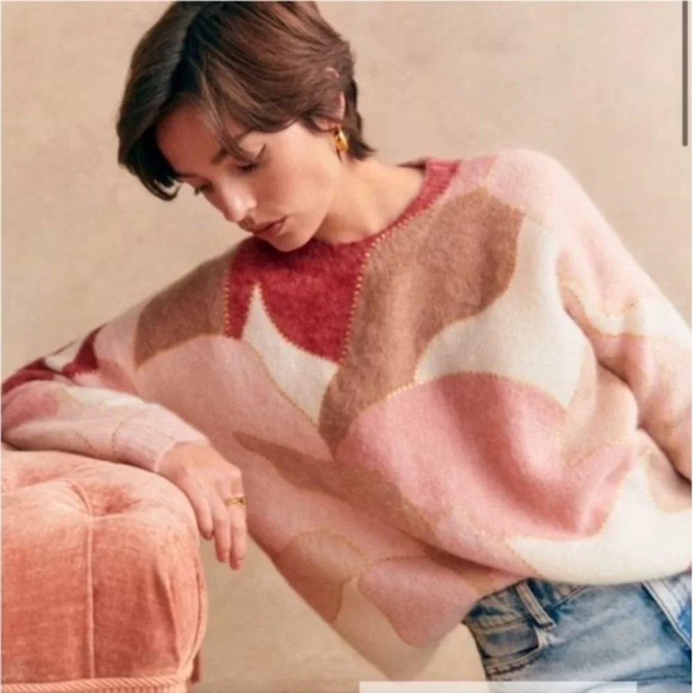 Sezane Sweater Hollie Jumper - Picture 1 of 9